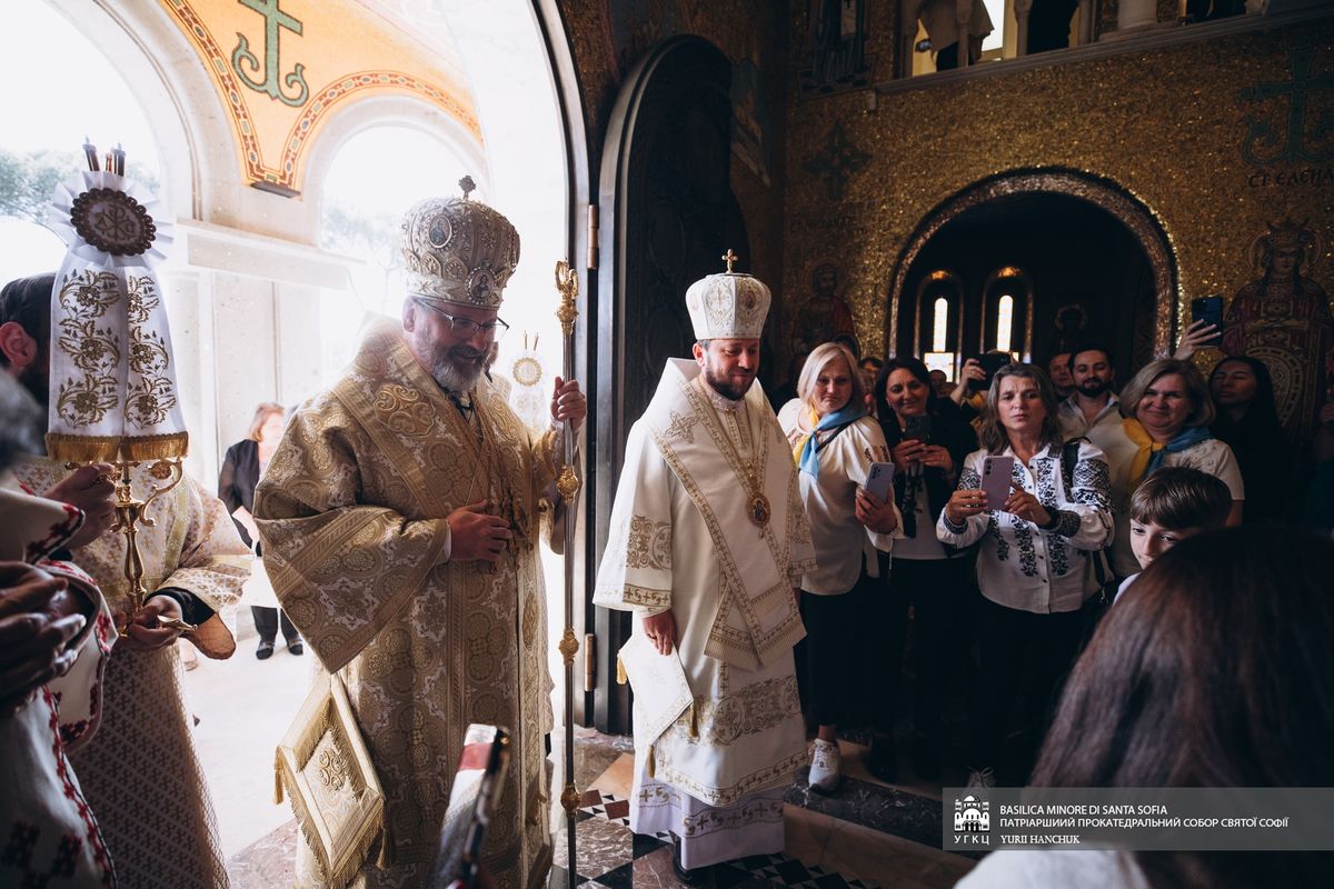 Глава УГКЦ у Томину неділю: «Христос не просто говорить про мир. Він є тим миром»