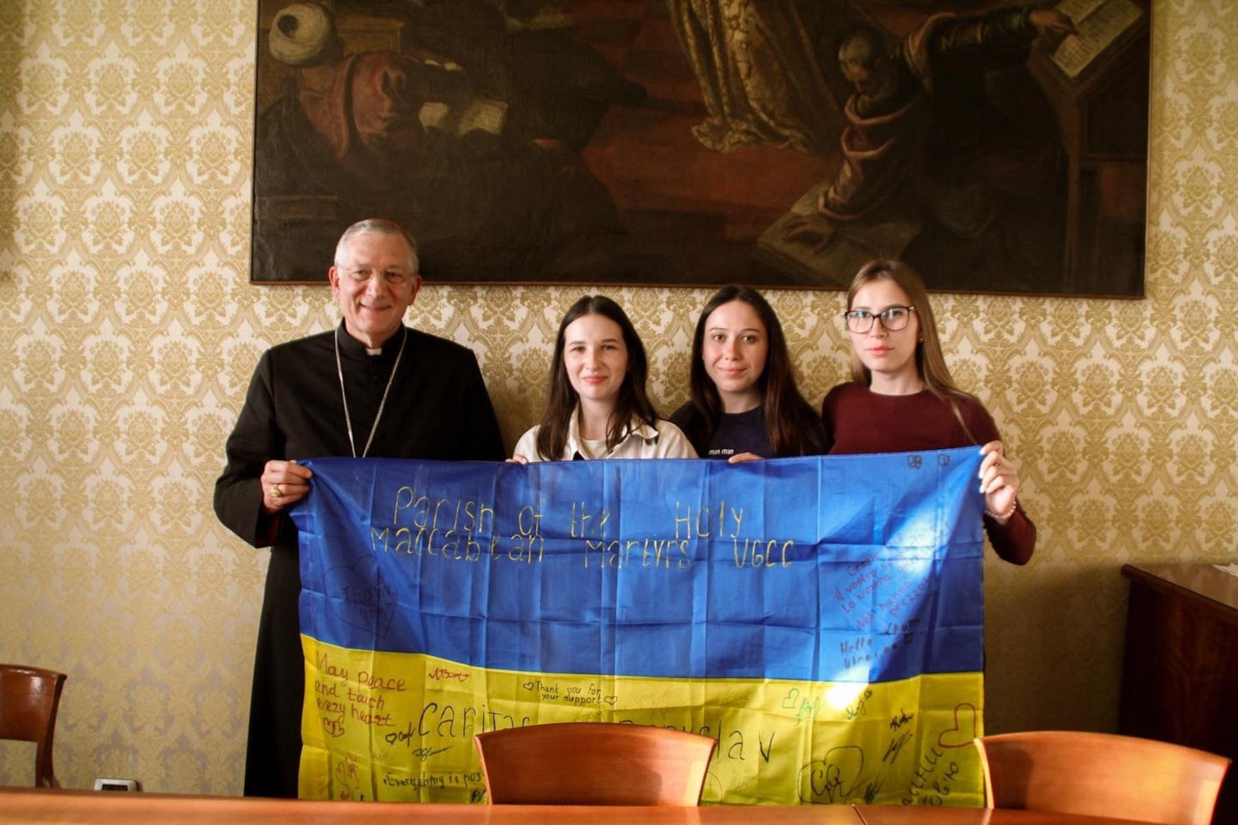 Патріарх Венеції до української молоді: «Любов і допомога Бога ніколи не закінчуються»