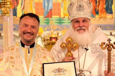 Вперше за межами України: у Канаді священника УГКЦ нагородили Хрестом військового капелана