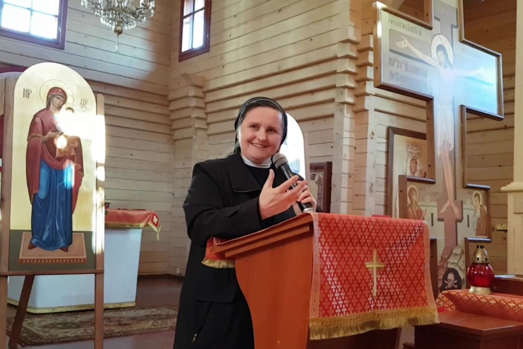 Глава УГКЦ привітав сестру Наталію Мельник з обранням настоятелькою Згромадження сестер Пресвятої родини