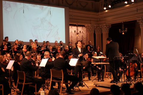 «Великого бажайте!»: У Національній філармонії відзначили ювілеї митрополита Андрея Шептицького та патріарха Йосифа Сліпого