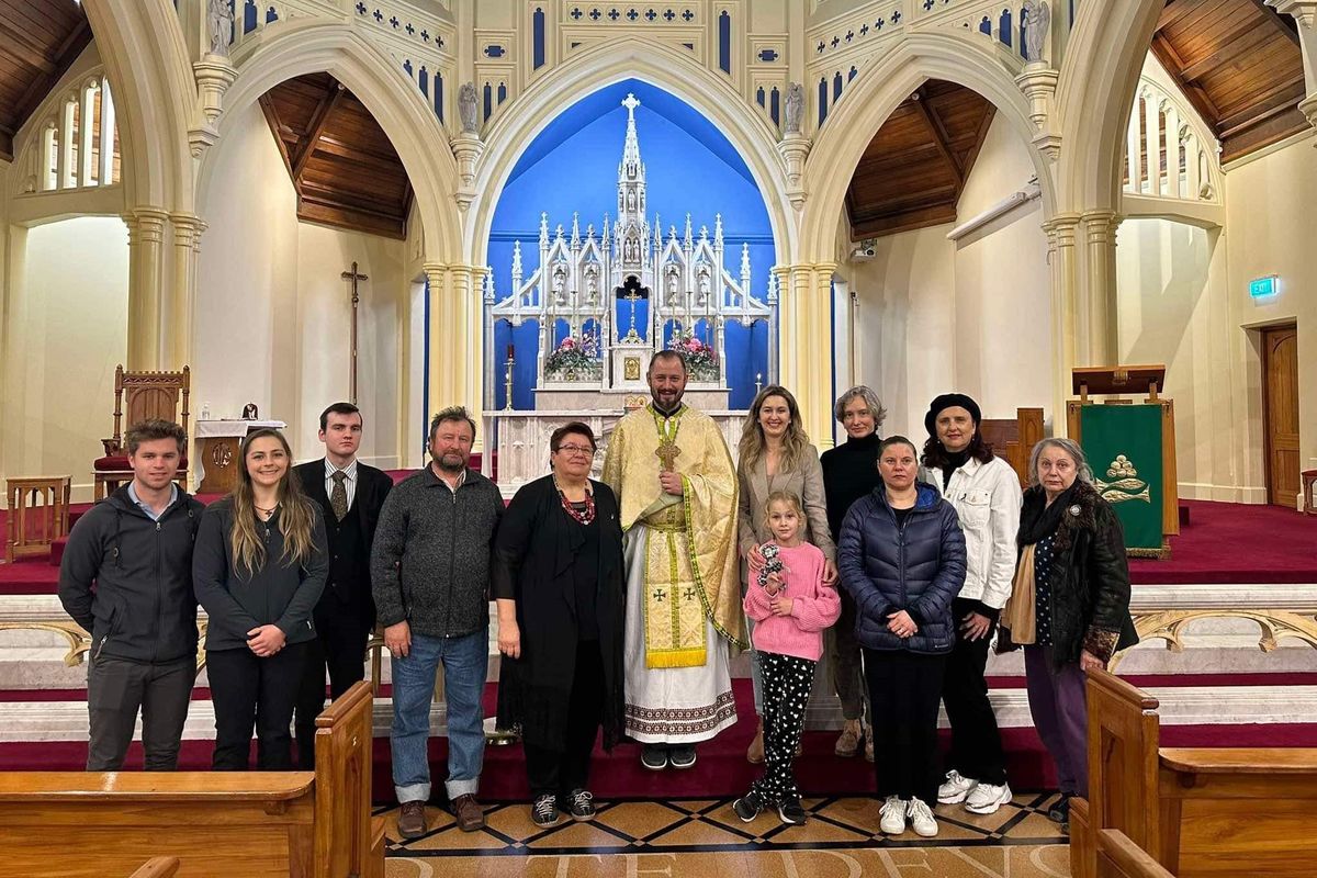 Synkellos for Laity of the Eparchy of Saints Peter and Paul made a pastoral visit to New Zealand