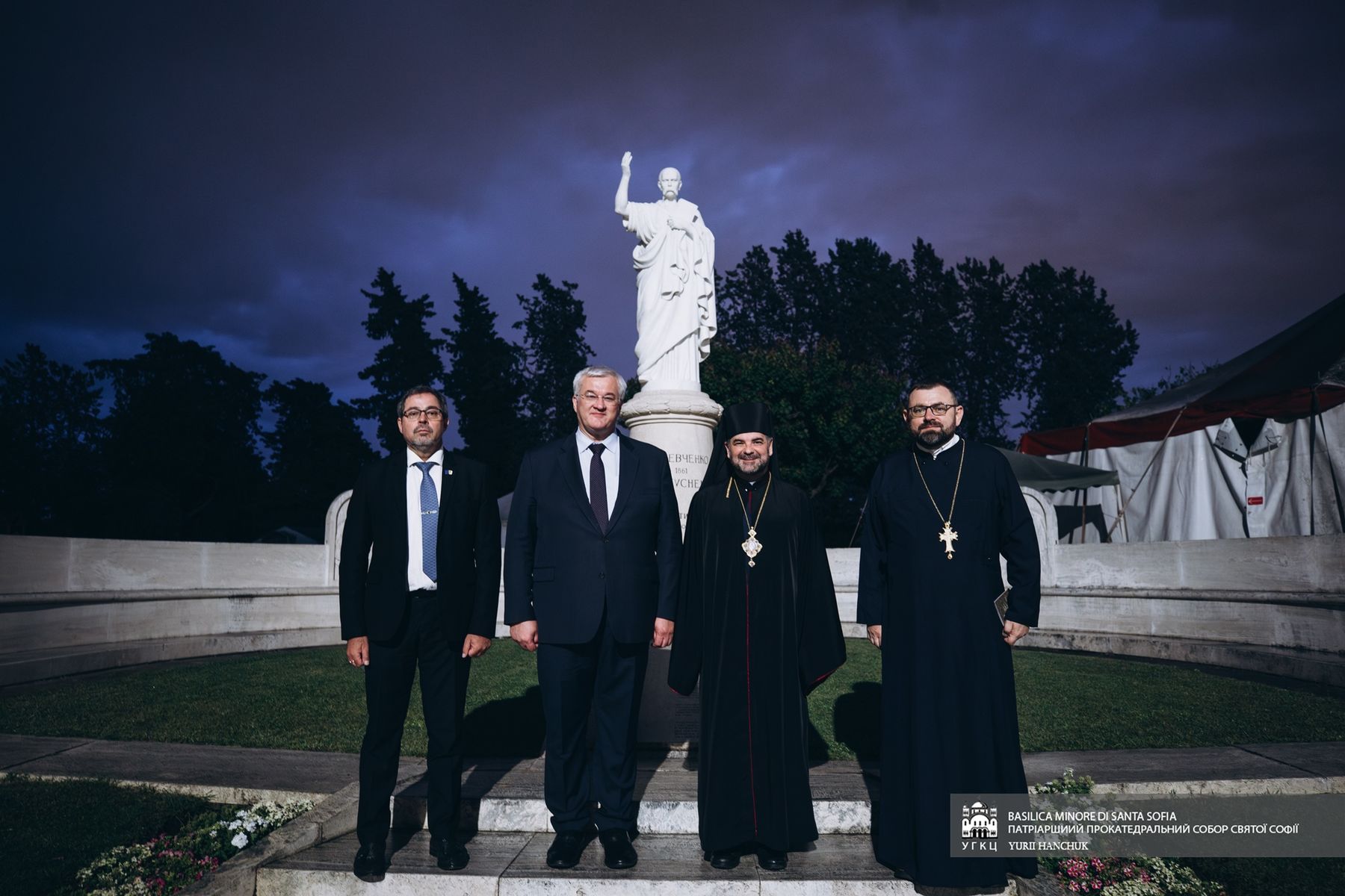 Міністр Андрій Сибіга відвідав Собор Святої Софії в Римі