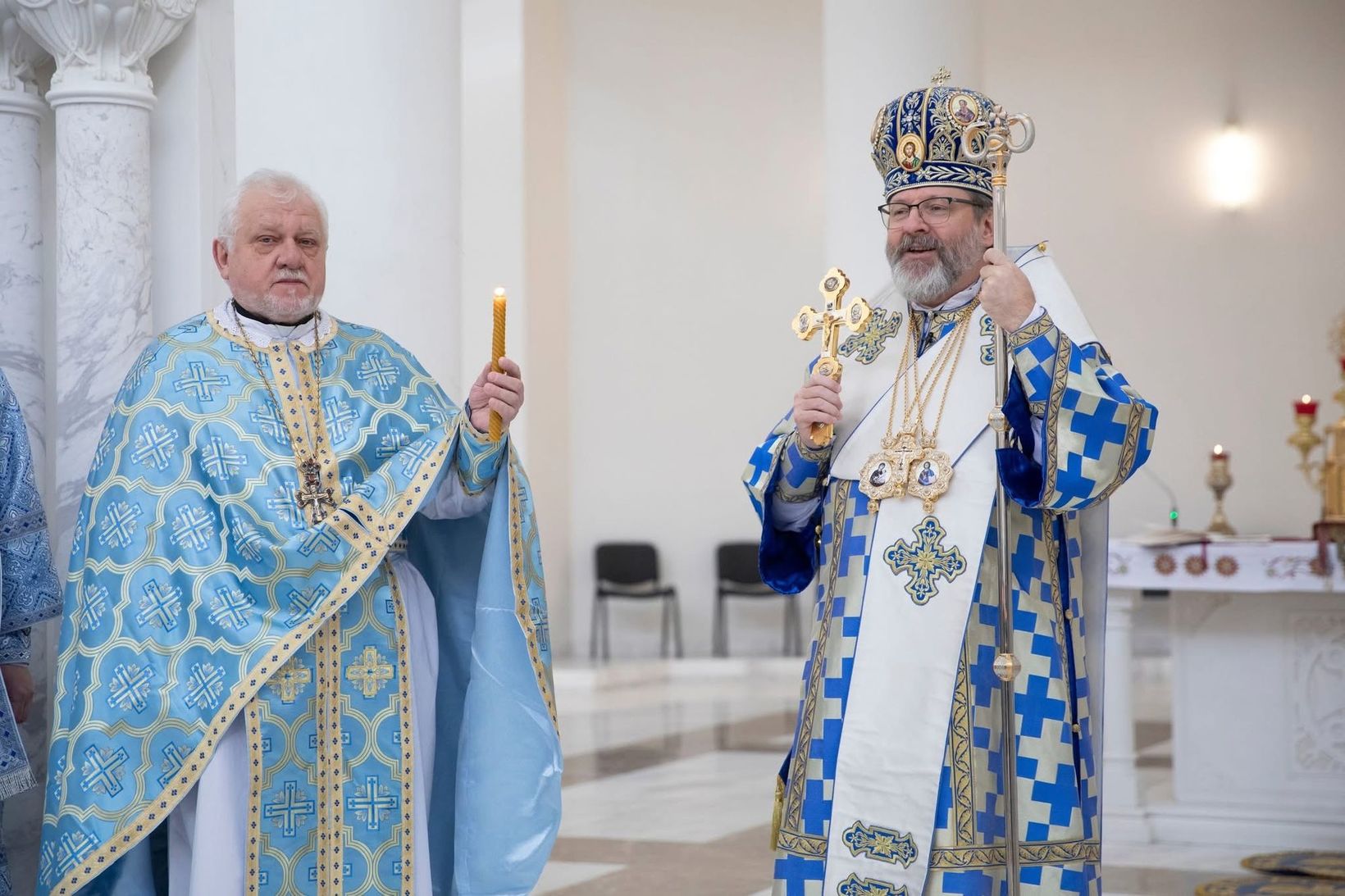 Отець Богдан Чурило і Блаженніший Святослав