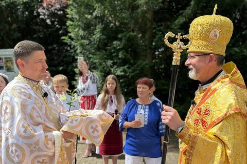 Владика Богдан Дзюрах здійснив архипастирський візит до української громади Любека