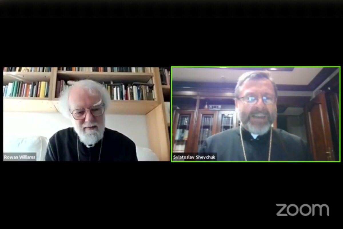 «Ми українці за походженням, але наша місія є глобальною», — Глава УГКЦ в розмові з англіканським богословом Ровеном Вільямсом