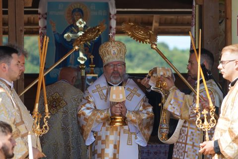 Глава УГКЦ у Страдчі: Ми відчуваємо, як Христос страждає стражданнями України