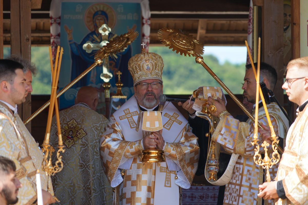 Глава УГКЦ у Страдчі: Ми відчуваємо, як Христос страждає стражданнями України