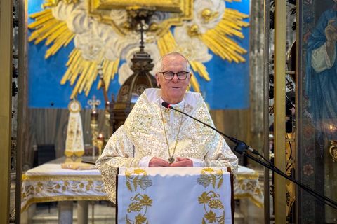 Владика Діонісій Ляхович попрощався зі священниками Апостольського екзархату в Італії