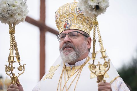 Глава УГКЦ у Волі-Довголуцькій: «Сьогодні Україна є розп’ята, але під її хрестом стоїть Мати Божа»