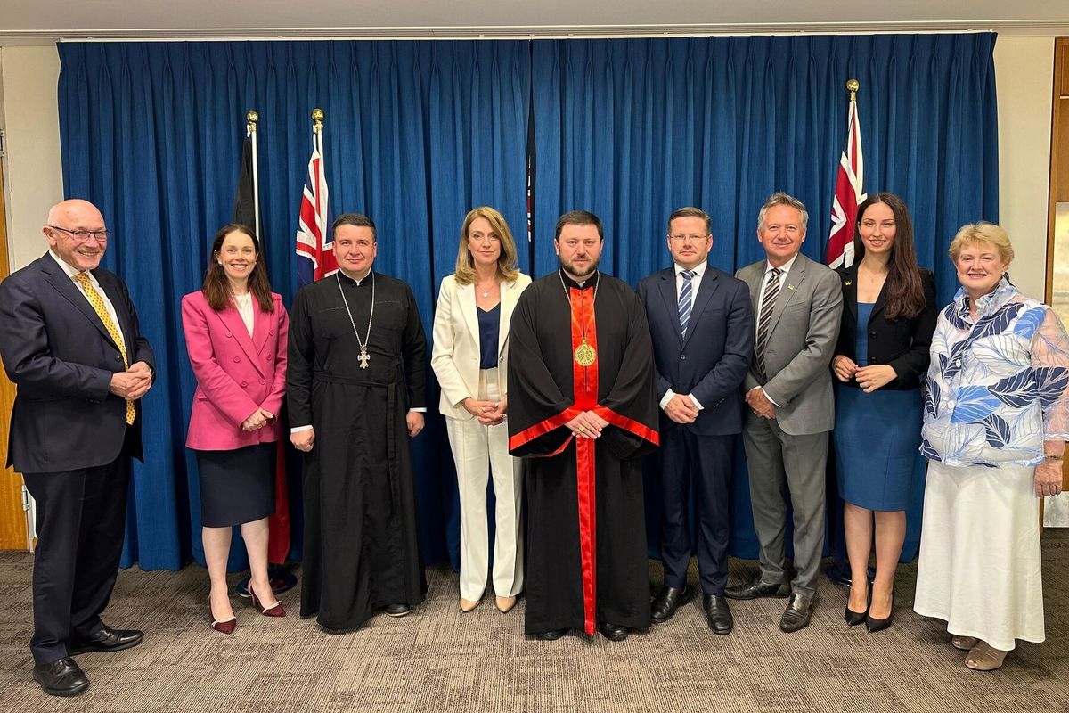 A delegation from the Ukrainian Catholic Church met with Australian politicians in Sydney