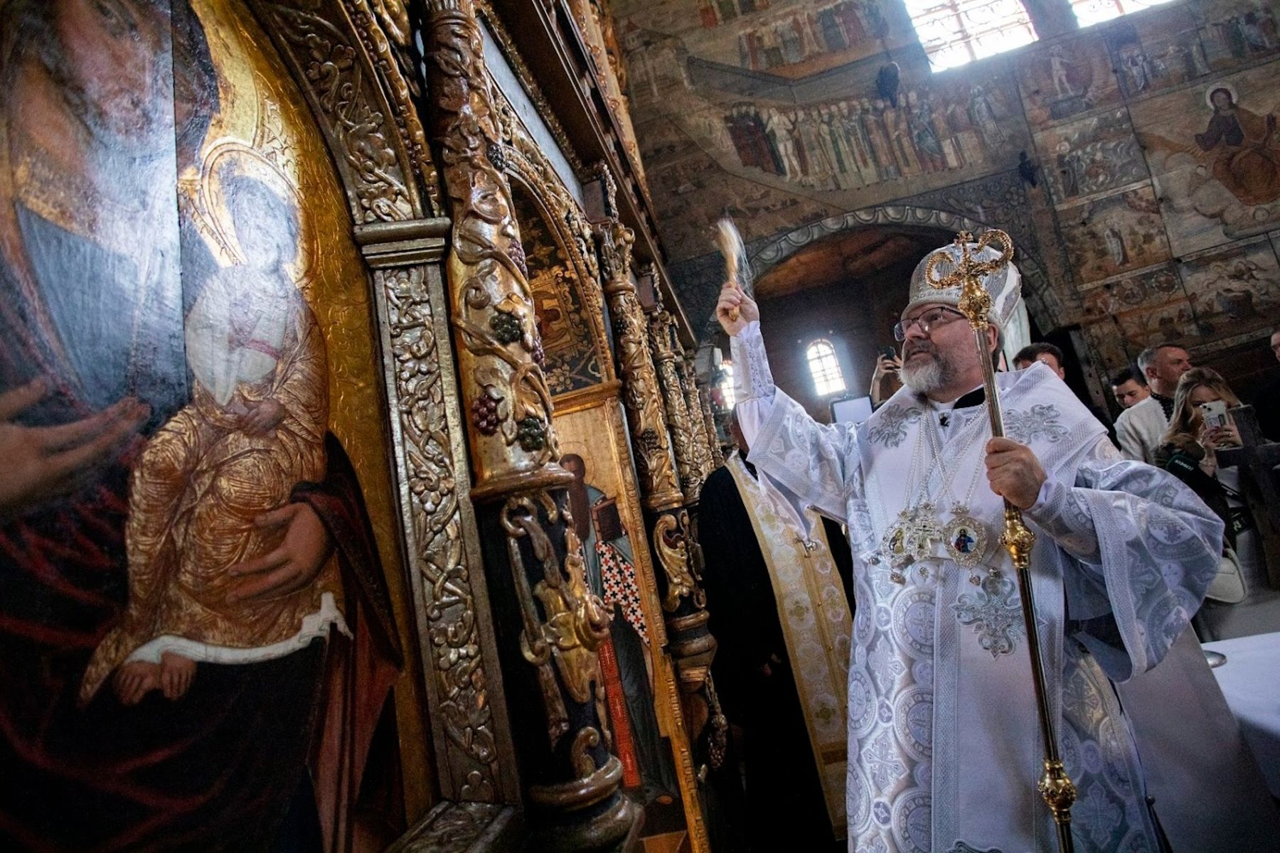 Глава УГКЦ освятив оновлений храм Святого Юрія у Дрогобичі: «Цей храм є документом, паспортом нашої європейської культури»