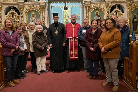 Metropolitan Borys Visits Parishes in Olyphant and Simpson and Meets the Sisters of Mother Teresa in Mahanoy City