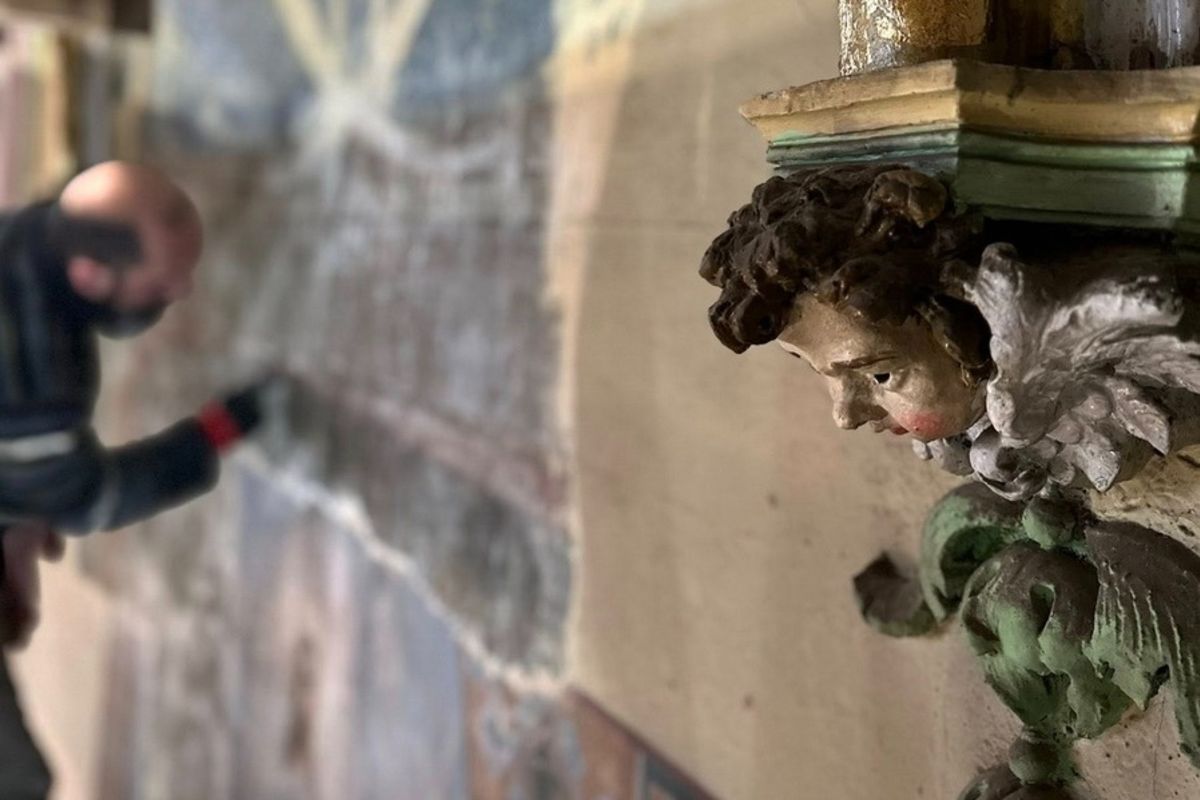 Unique Early 20 th-Century Murals Discovered in Ukrainian Catholic Church in Ternopil Region