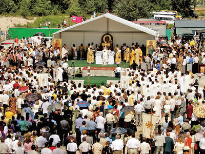 Ceremonies to mark the return of the See were held on the territory of the Patriarchal Cathedral