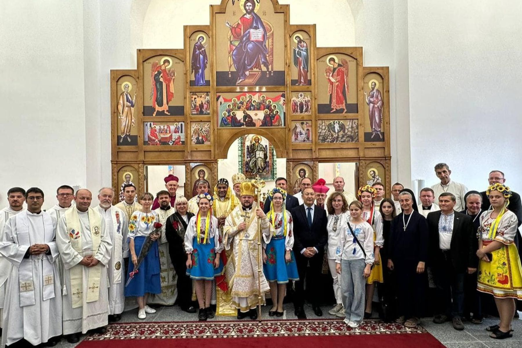 Church of the Holy Apostles Peter and Paul of the UGCC Consecrated in Kazakhstan