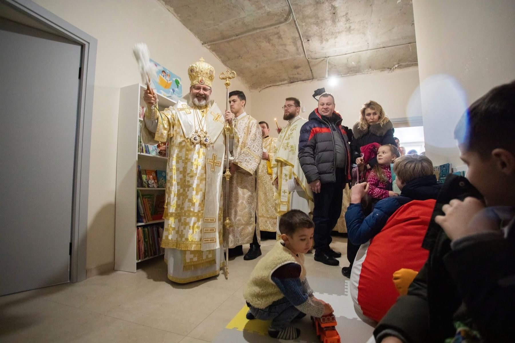 «Сьогодні ми освячуємо простір Царства Божого між нами», — Блаженніший Святослав у Черкасах