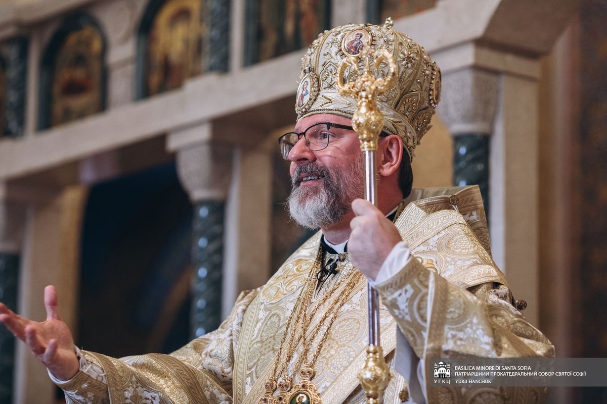 L’omelia di Sua Beatitudine Sviatoslav nella Domenica di Tommaso a Roma
