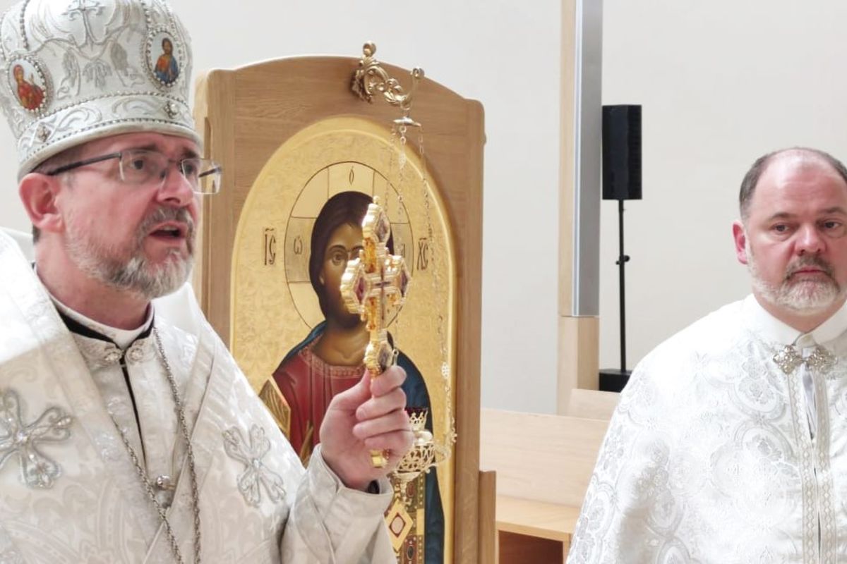 “We are children of the people of Ukraine and have our spiritual front”: Bishop Bohdan Dziurakh in Leipzig