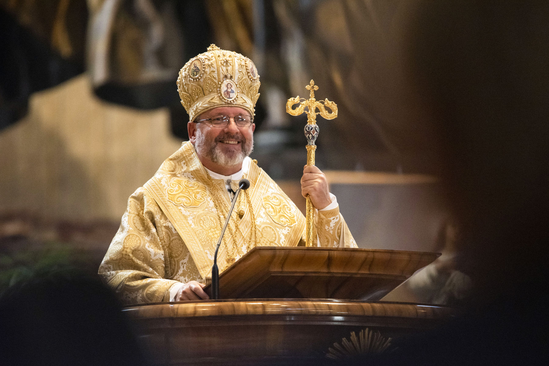 His Beatitude Sviatoslav Proclaimed the UGCC Menologion Approved by the Synod