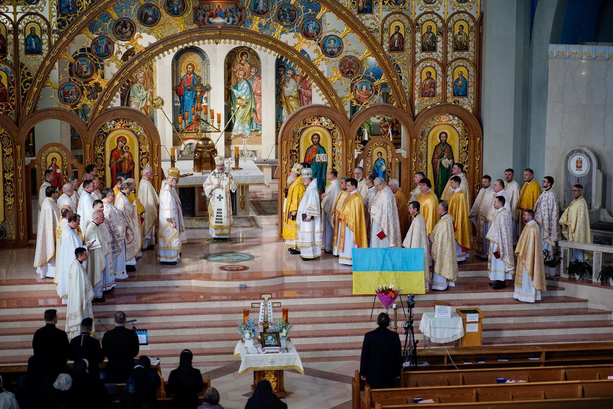 In Philadelphia, His Beatitude Sviatoslav Thanks Clergy for Their Ministry and Encourages Not to Fear New Duties