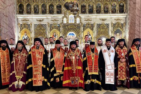 Єпископи УГКЦ взяли участь в освяченні оновленого катедрального собору в Ужгороді