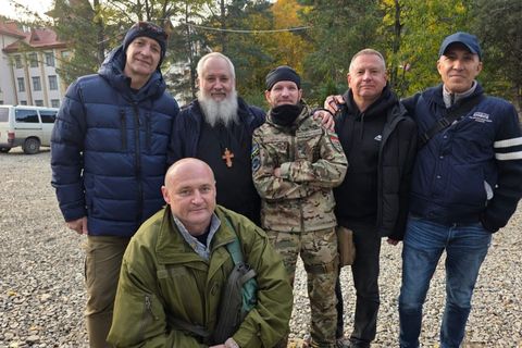 Вперше в Україні відбулися дні духовної віднови для звільнених із полону