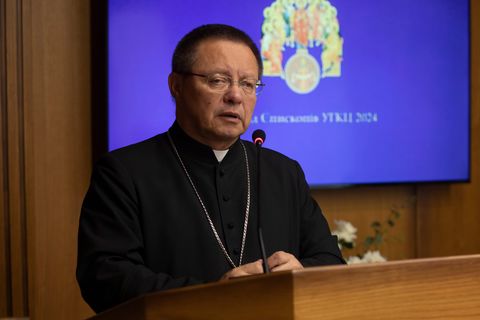 «Людяність зігріває», — Блаженніший Святослав подякував кардиналові Ґжеґошу Рисю за вчасну солідарність і допомогу Києву