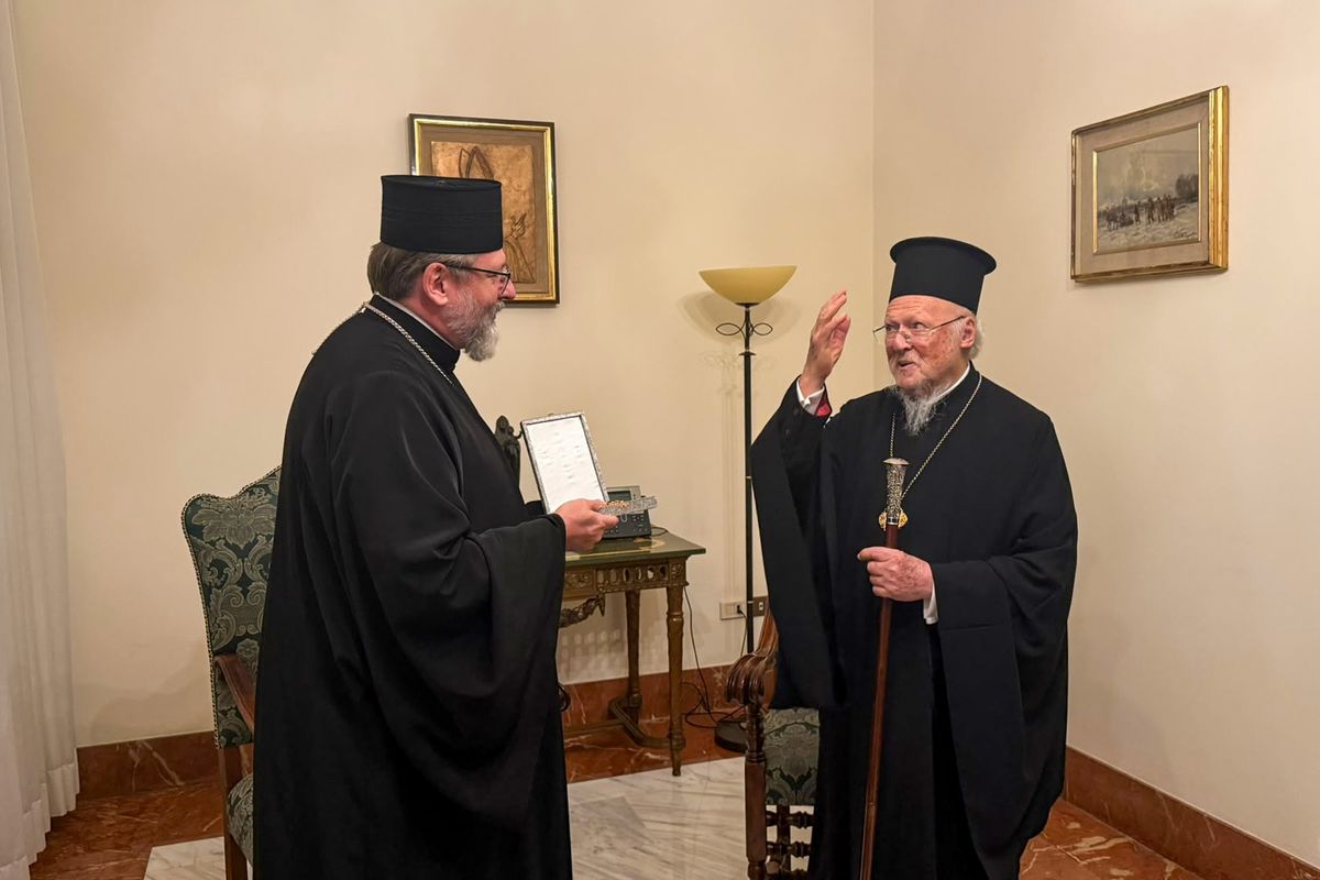 Блаженніший Святослав зустрівся з Вселенським Патріархом Варфоломієм у Ватикані