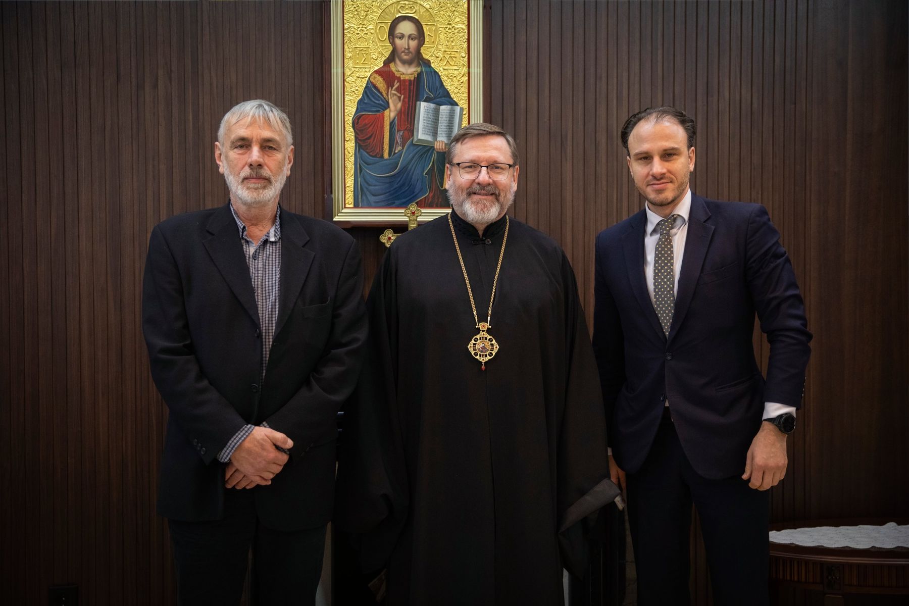 Глава УГКЦ і посол Чехії обговорили підтримку українських біженців та роль Церкви під час війни