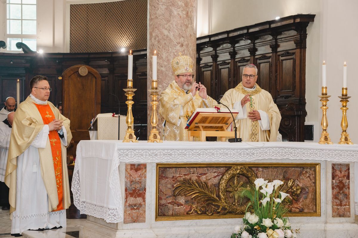 «Quando il mio popolo soffre — soffre Cristo stesso» — Sua Beatitudine Sviatoslav a Subiaco