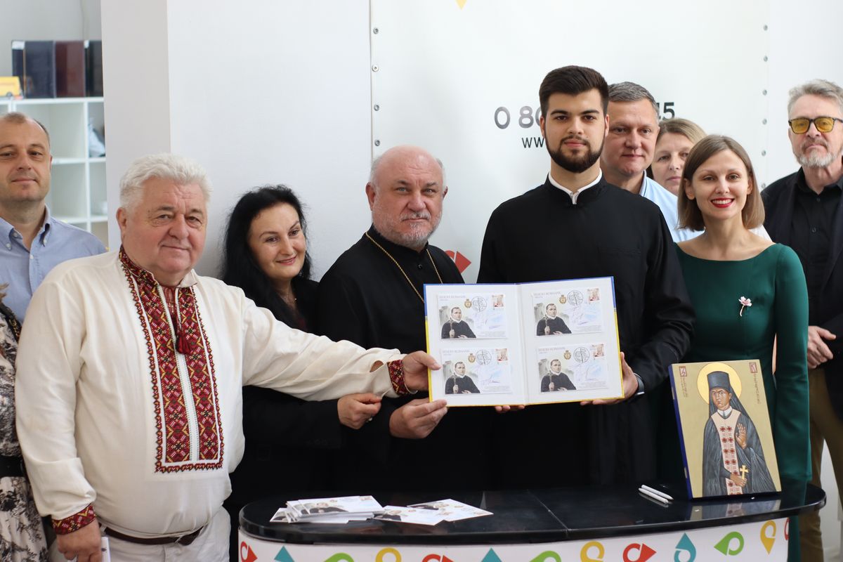 У Тернополі погасили ювілейну марку до 25-річчя беатифікації блаженного священномученика Зенона Ковалика
