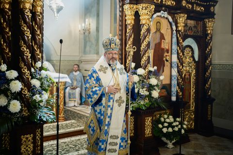 Проповідь Блаженнішого Святослава у свято Успіння Пресвятої Богородиці у Стрию