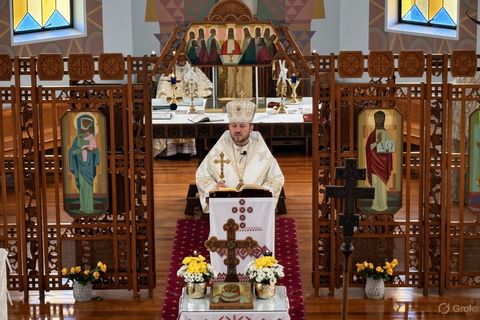 Владика Микола Бичок у Брізбені закликав до відповідальності за власні вчинки та небайдужості до ближніх