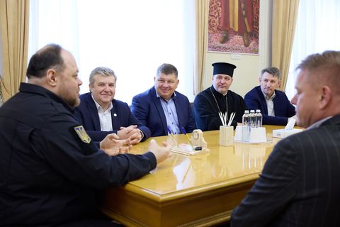 Представники ВРЦіРО зустрілися з Головою Верховної Ради України