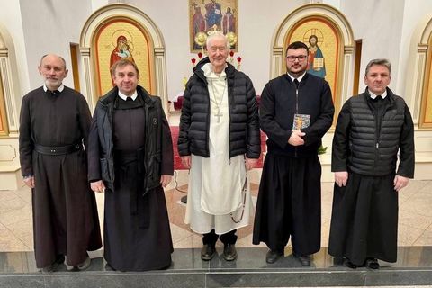 Кардинал Тімоті Редкліфф відвідав василіанський монастир у Херсоні