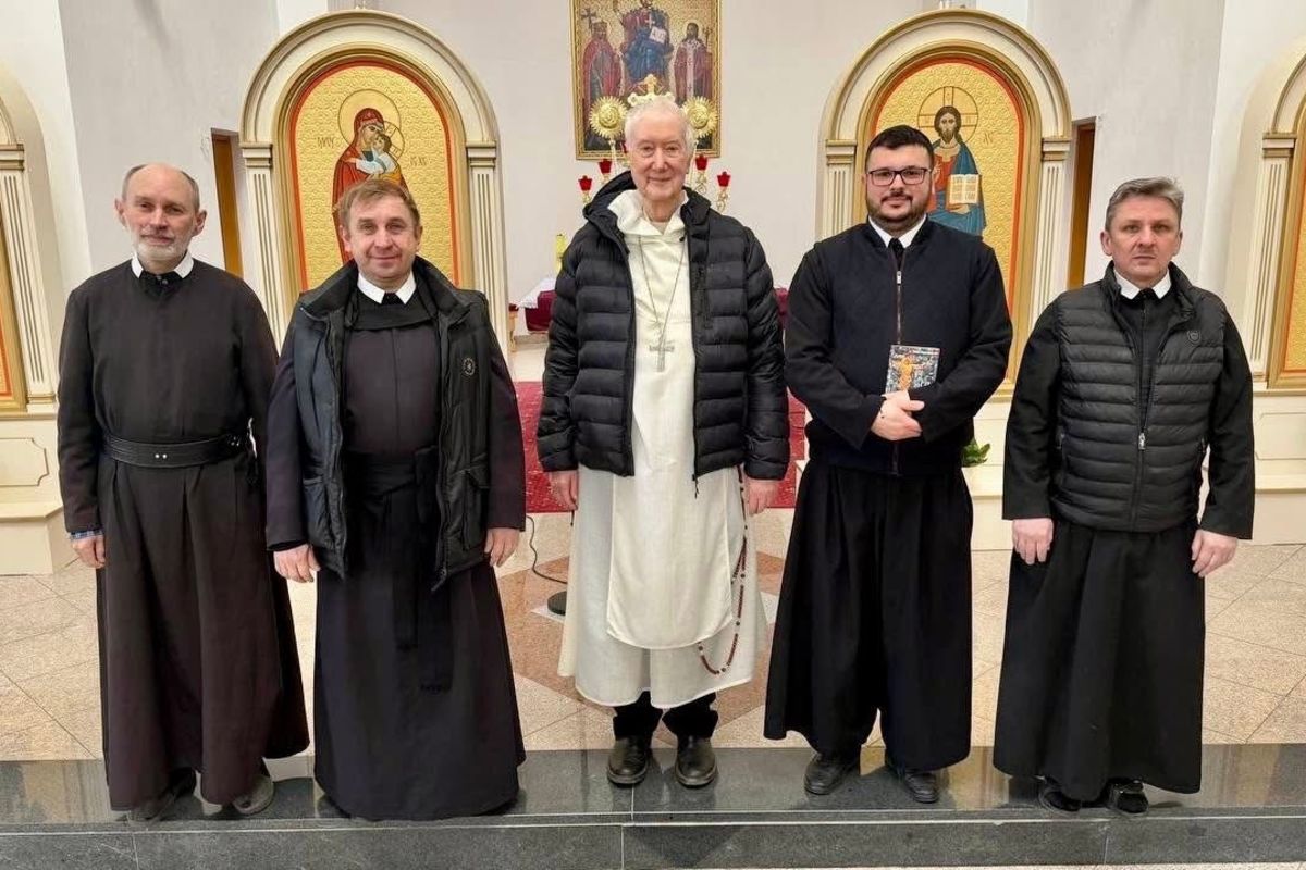 Кардинал Тімоті Редкліфф відвідав василіанський монастир у Херсоні