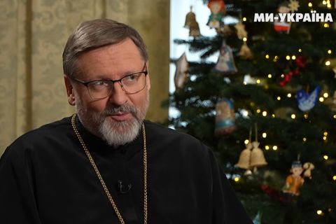 Глава УГКЦ про Різдво у війні в ефірі «Ми — Україна»: «Присутність Бога між нами — це надія на зміни»