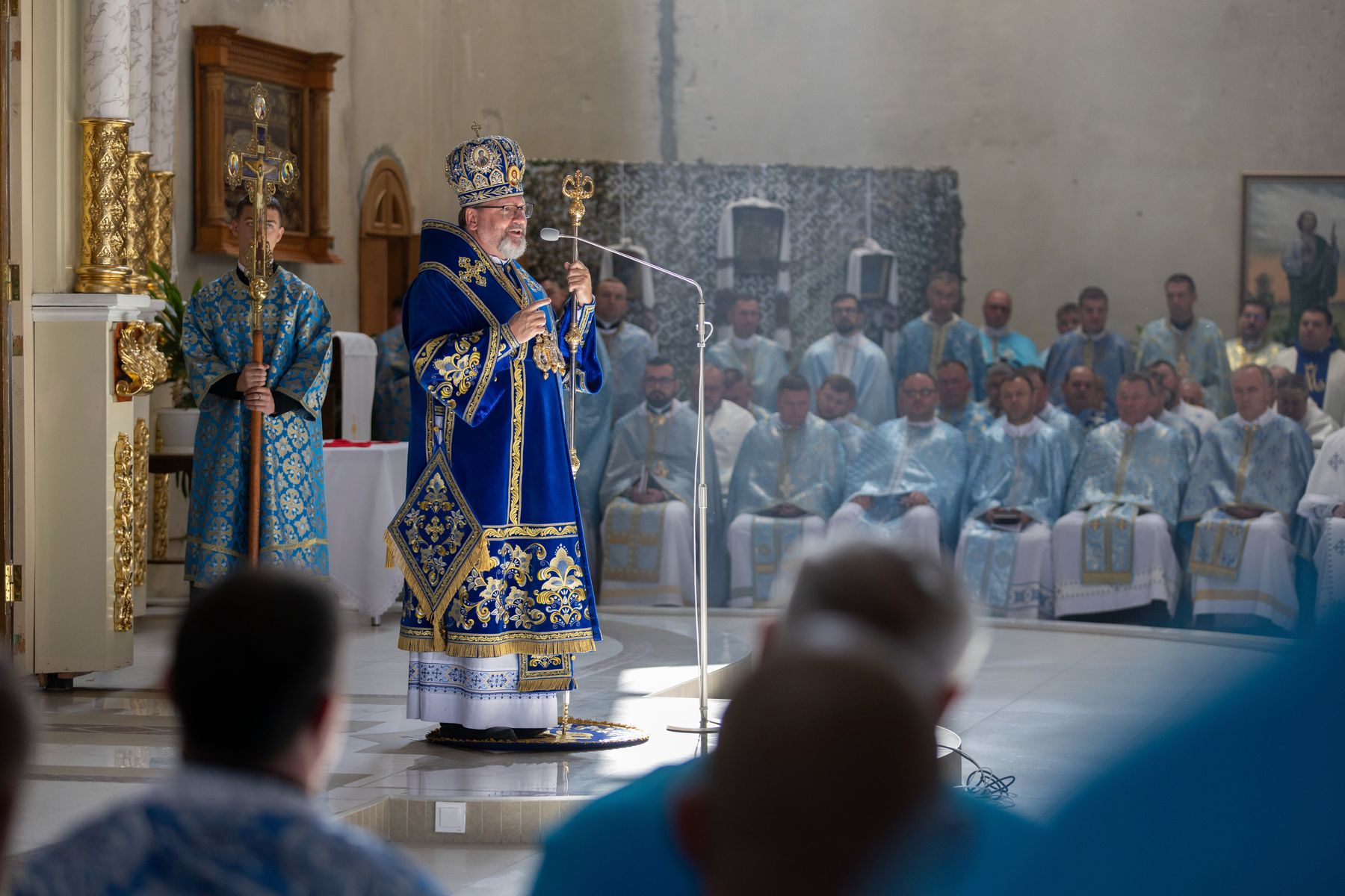 Проповідь Блаженнішого Святослава у свято Покрову Пресвятої Богородиці та в день архиєрейської хіротонії владики Терентія Цапчука в Чорткові