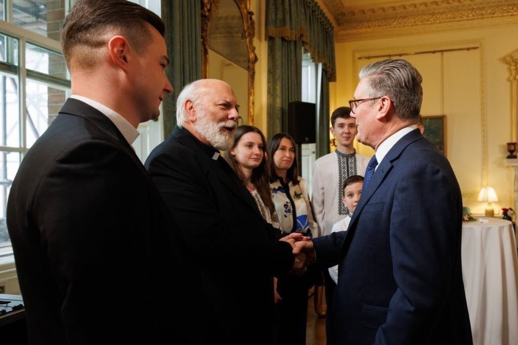S. E. Kenneth Novakivskyi ha partecipato al ricevimento pasquale presso la residenza del Primo Ministro del Regno Unito