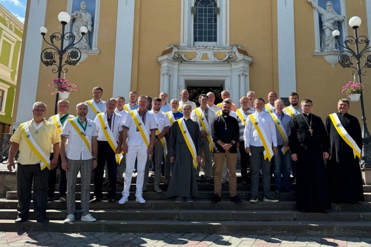 У Бережанах заснували осередок Лицарів Колумба