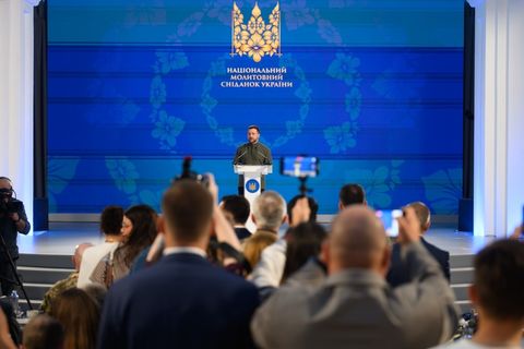 «Дякую капеланам і духовенству, які стоять із державою пліч-о-пліч», — Президент України