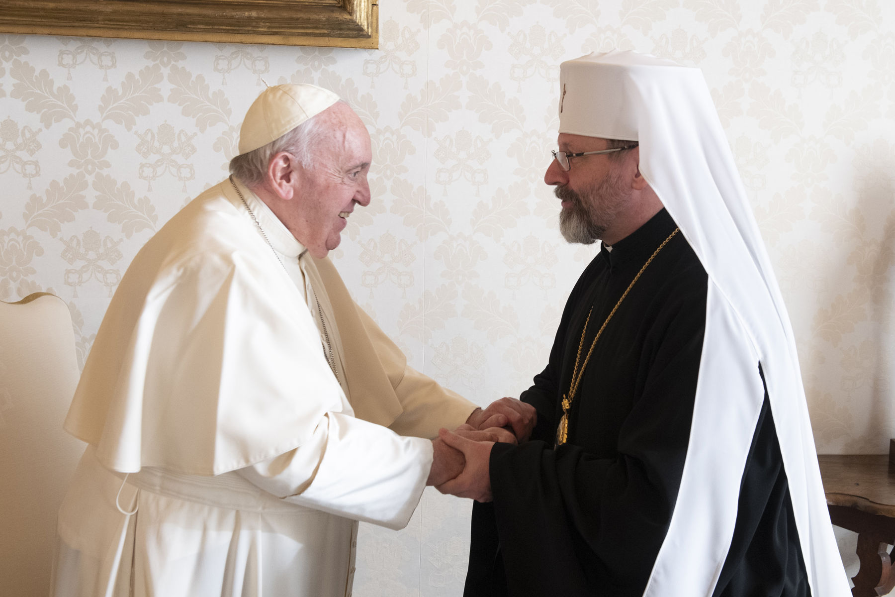 I am close to Ukrainian people, — Pope Francis to His Beatitude Sviatoslav