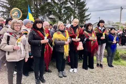 У Зарваниці відбулася XVIII піша проща спільноти «Матері в молитві»
