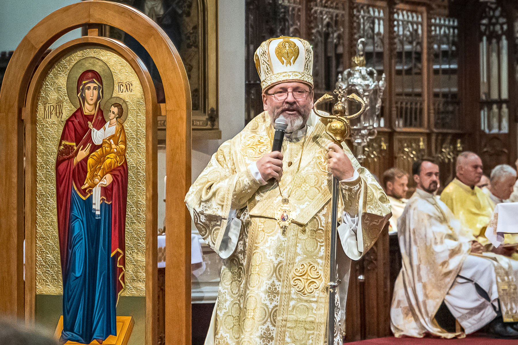 Проповідь Блаженнішого Святослава в Генті (Бельгія) у свято Собору архистратига Михаїла та інших безтілесних сил