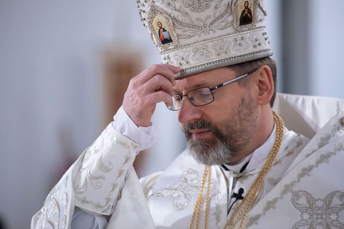 “Today we ask: Jesus, rebirth Ukraine of water and the spirit,” — His Beatitude Sviatoslav on Sunday of the Man Born Blind 