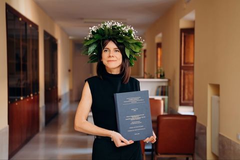 Випускниця УКУ Наталя Цюпка захистила докторат у Папській академії святого Альфонса в Римі