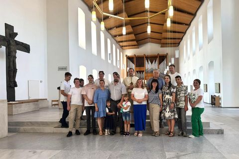 Українська громада Брухзаля вперше зібралася на Божественну Літургію рідною мовою
