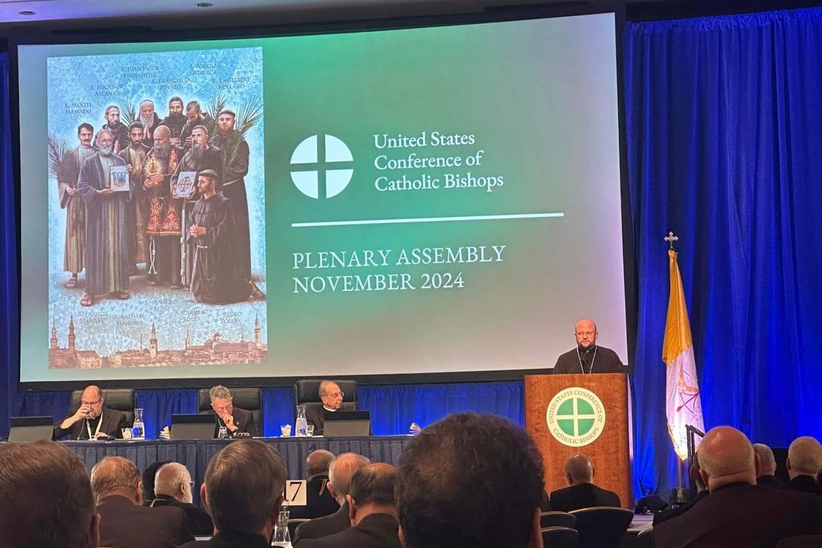 Bishop Stepan Sus Addresses U. S. Catholic Bishops: “As a Church, We Cannot Change the Reality of War, But We Can Be Close to Those Who Suffer”