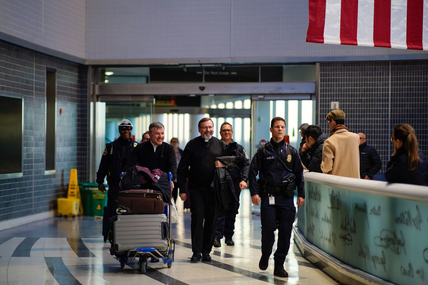 His Beatitude Sviatoslav Arrives in Philadelphia